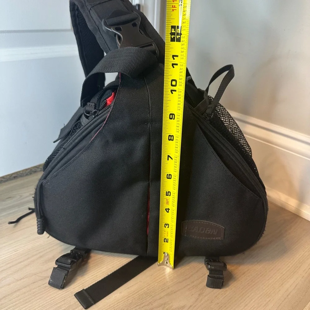 Caden Camera Case Shoulder Bag Sling Backpack Waterproof Black Canon‎ Sony Nikon